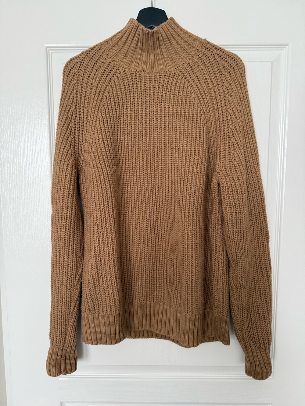 H&M Men's Turtleneck Knit Sweater - Camel Brown